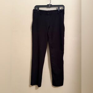 Betabrand Black Dress Pant Yoga Pants Straight Leg Women’s M